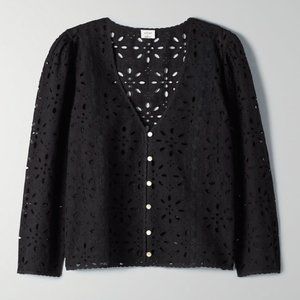 Wilfred Damsel Blouse in Black